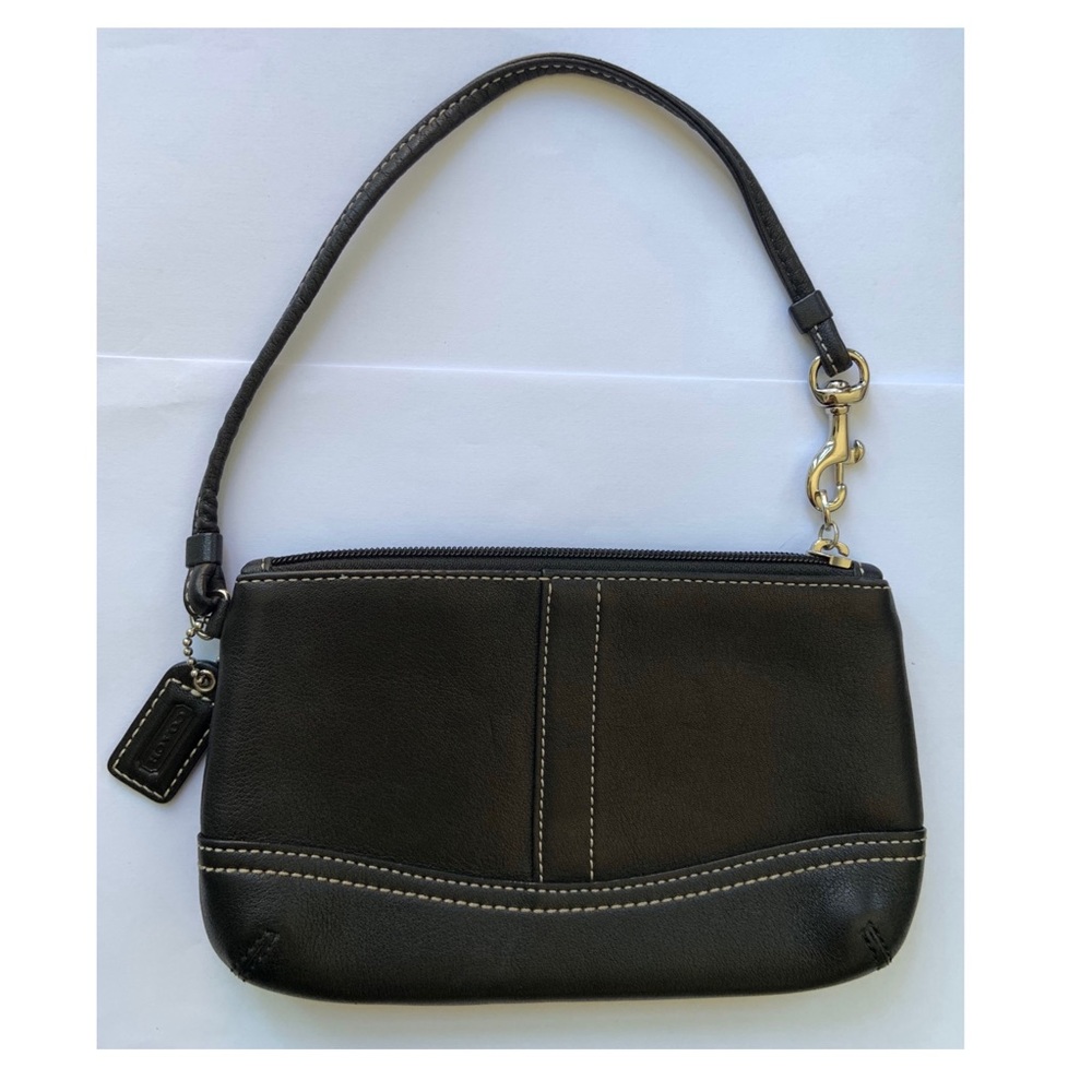 Coach Leather Wristlet - Picture 2 of 5